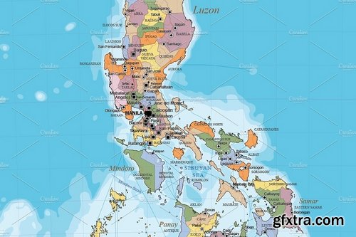 CM - Map of Asia - South East Asia 2138125