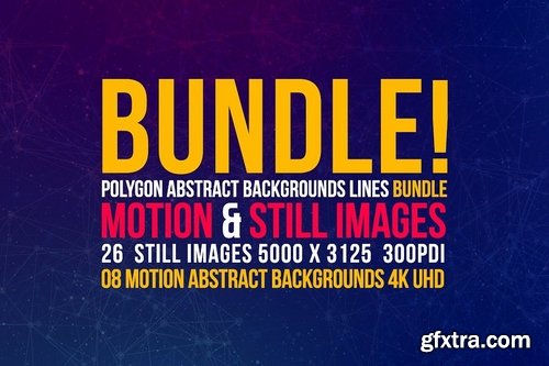 CM - Polygon Abstract BGs Lines Bundle 2131633