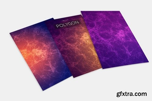 CM - Polygon Abstract BGs Lines Bundle 2131633