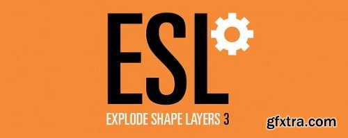 Explode Shape Layers 3 Plugin for After Effects