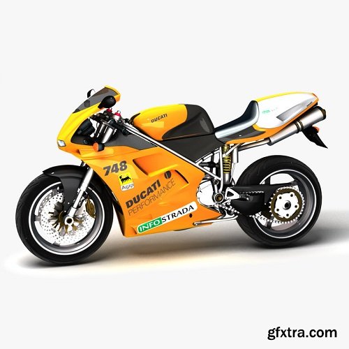 Ducati 748 3d Model