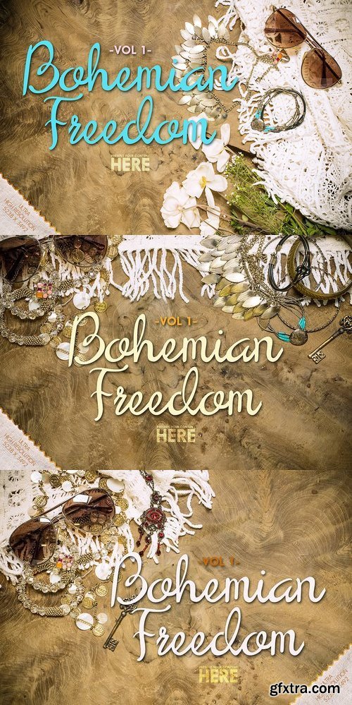 CM - Bohemian Freedom Header/Hero -vol 1- 1488932