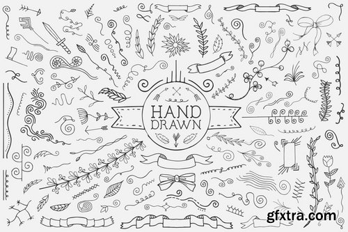 Hand Drawn Ornaments Vol 1-2