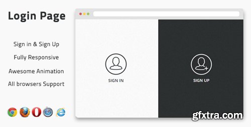 CodeCanyon - Fancy Login Page v1.0 - 19819684