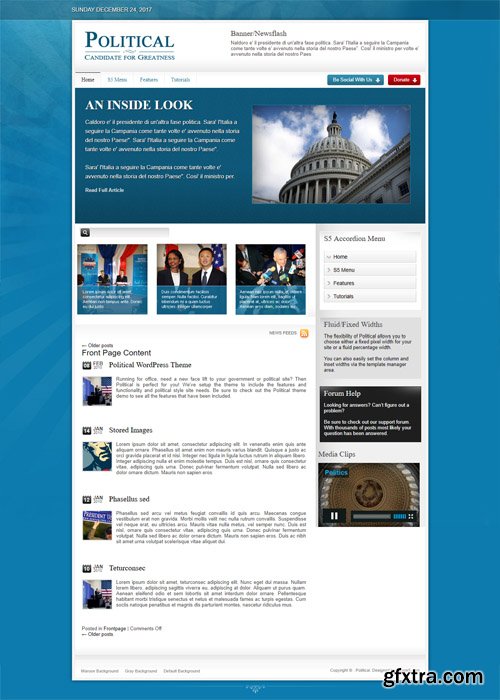 Shape5 - Political v1.0 - WordPress Theme