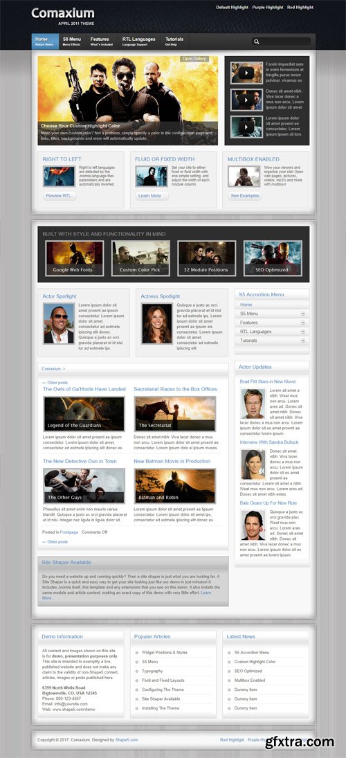 Shape5 - Comaxium v1.1 - WordPress Theme