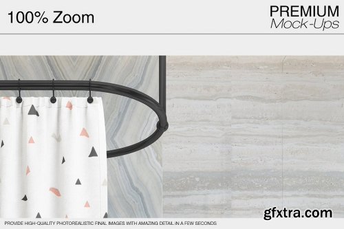 CreativeMarket Shower Curtain 2125297