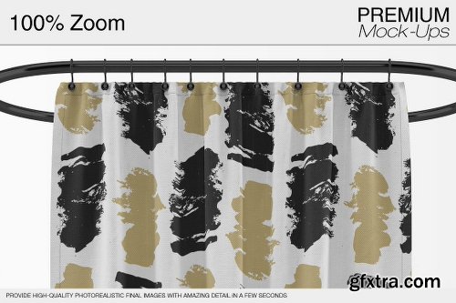 CreativeMarket Shower Curtain 2125297