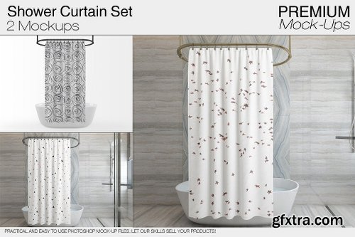 CreativeMarket Shower Curtain 2125297