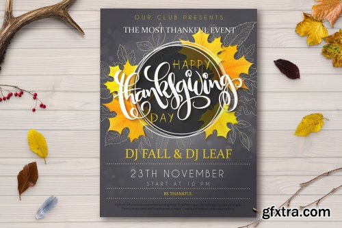 CreativeMarket Thanksgiving Posters With Lettering 1976879