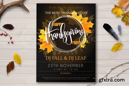 CreativeMarket Thanksgiving Posters With Lettering 1976879