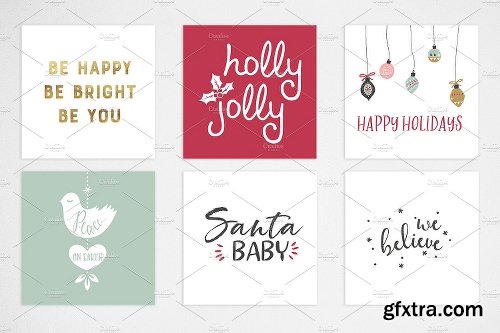 CreativeMarket Animated Christmas Social Quotes 2133166