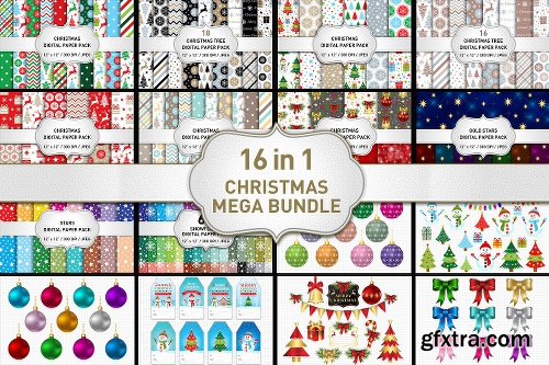 CreativeMarket Christmas Bundle 2118523