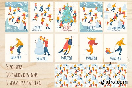 CreativeMarket Christmas Cards And Posters 2118303