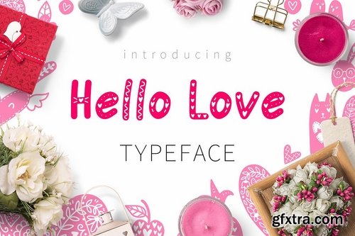 CM - Hello Love - Valentine's Day Font 2158270