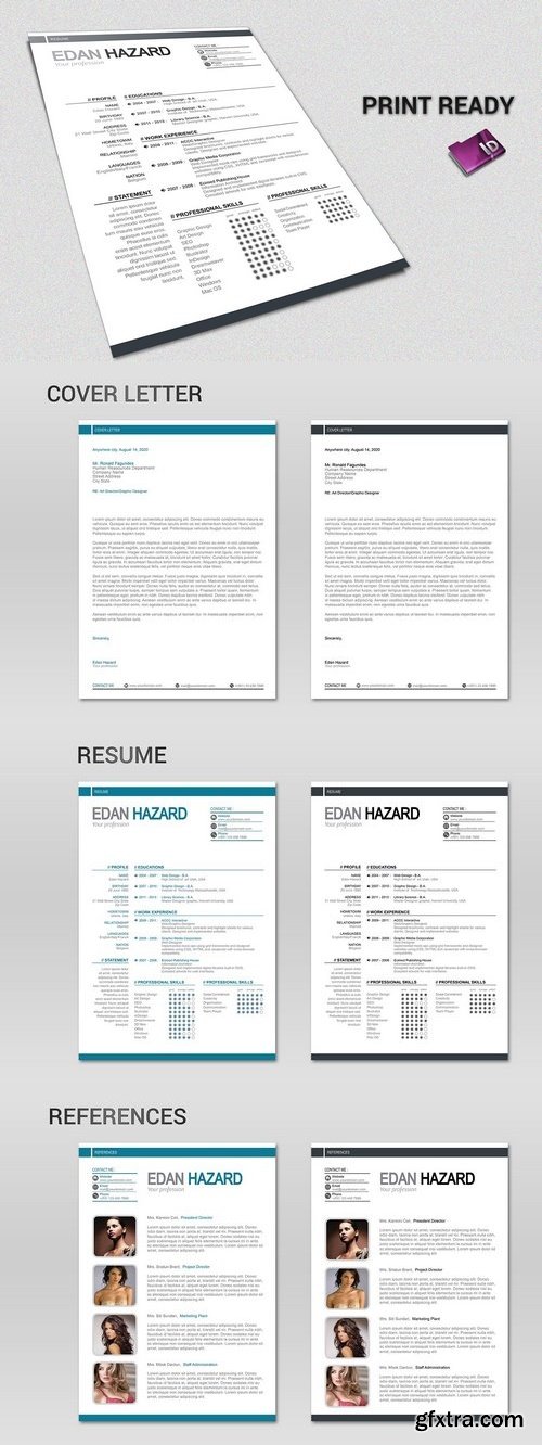 CM - Professional Resume Set 15528