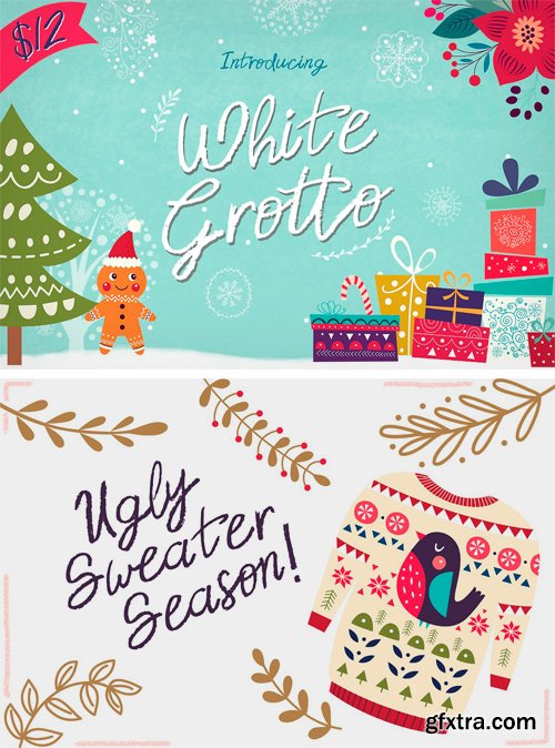 CM - White Grotto Font 2114537