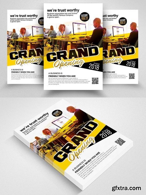 CM - Grand Opening Flyer Template 1823512