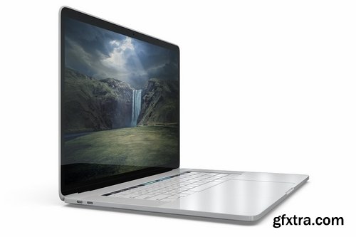 CM - Mac Book Pro Touch Bar Mock-up 2085766