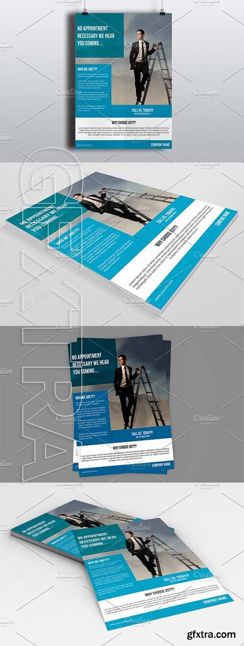 CreativeMarket - Corporate Flyer Template V625 1846839