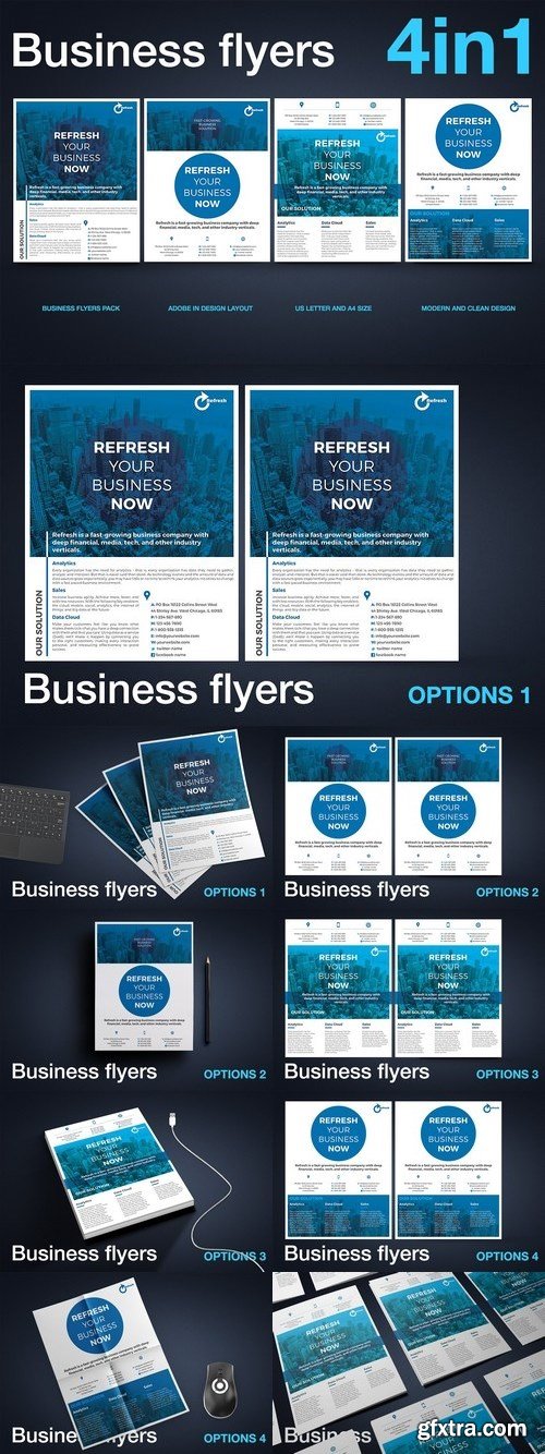 CM - Multipurpose Business Flyer Pack v.1 1916873