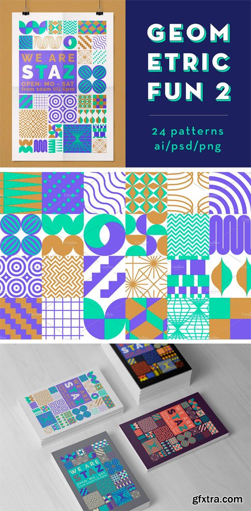 CM - Geometric Fun 2 ~ 24 Patterns 2084842