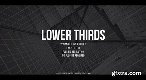 Lower Thirds - Premiere Pro Templates