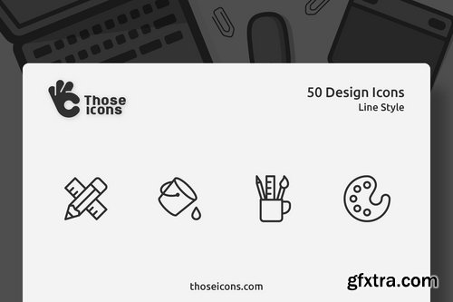 CM - 50 Design Vector Line Icon 1995545