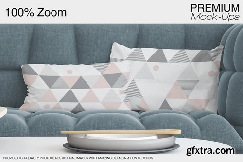 CM - Wall Frames Pillow Mockup Pack 2149966