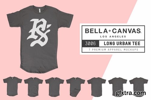 CM - Bella Canvas 3006 Long Urban T-Shirt 2151702