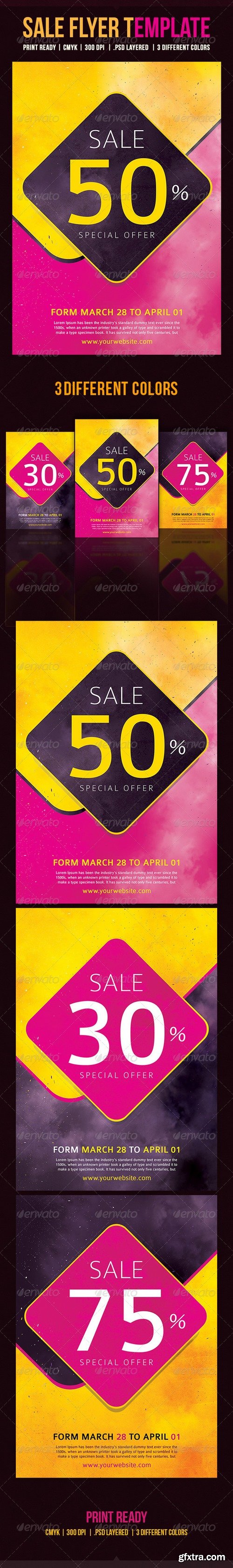 Graphicriver - Sale Flyer Template 8763143