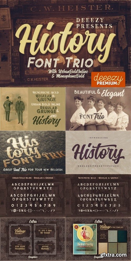 CM - History Font Trio 1857823