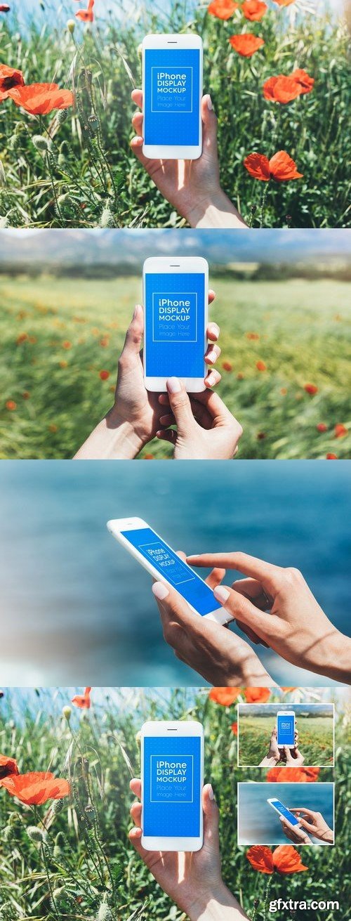 CM - Phone / Smartphone Outdoor Mockups 1900282