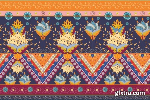 CM - Boho Art Vector Seamless Pattern 2148673