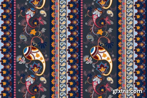 CM - Boho Art Vector Seamless Pattern 2148673