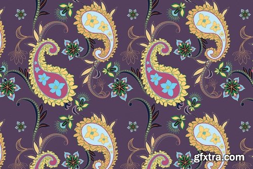 CM - Boho Art Vector Seamless Pattern 2148673