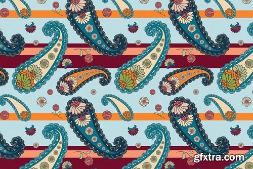 CM - Boho Art Vector Seamless Pattern 2148673