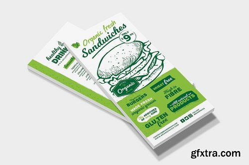 CM - DL Menu Flyer Template 2115455