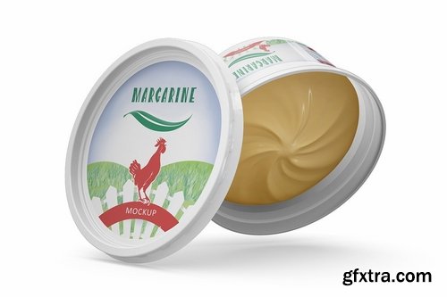 CM - Margarine Box MockUp 2133554