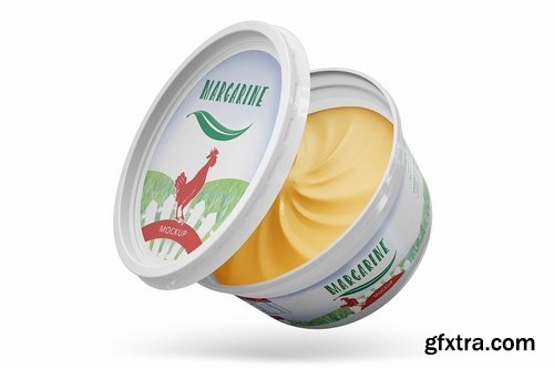 CM - Margarine Box MockUp 2133554