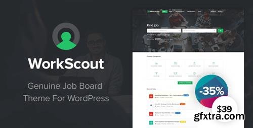 ThemeForest - WorkScout 1.4.8.6 - Job Board WordPress Theme - 13591801