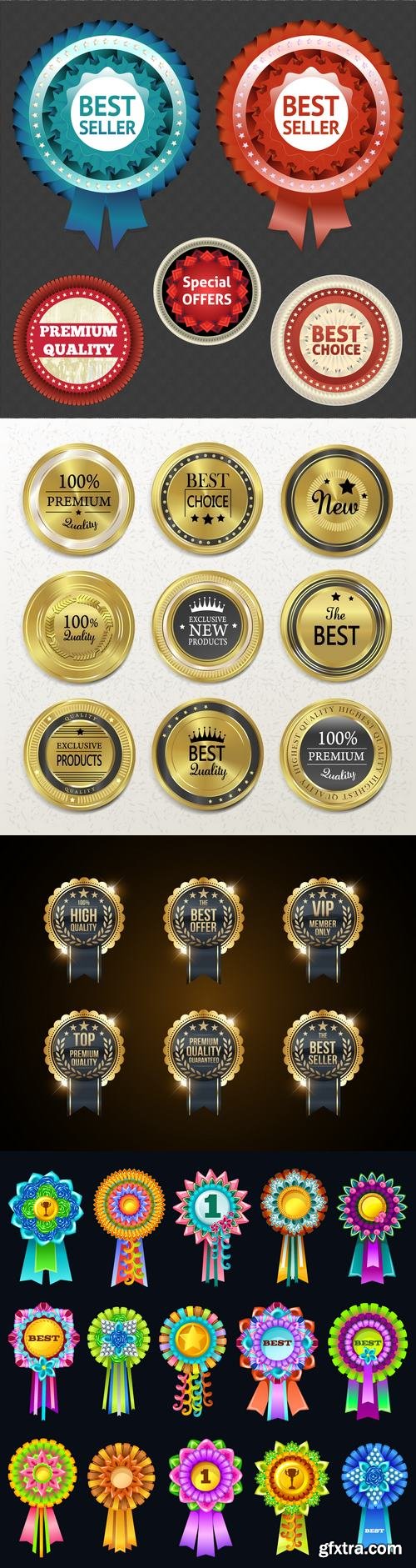 Vectors - Sale Different Badges Set