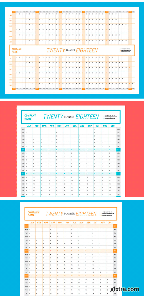 CM - Year Planner 2018 (YP06) 2131465