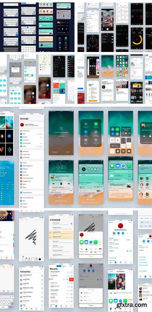 CM - iOS11 GUI KIT Full Version 2130279