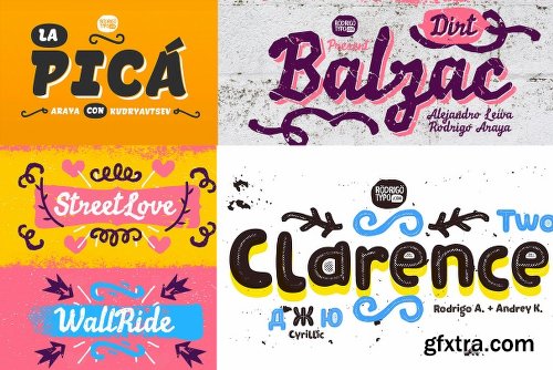 CreativeMarket Rodrigotypo 2017 Bundle 2156412