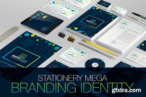 CreativeMarket Business Mega Branding Identity 2124090