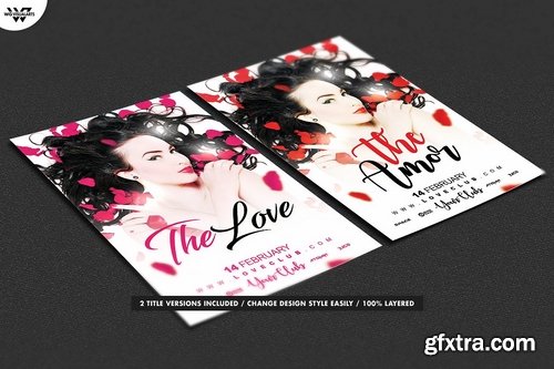 CM - THE LOVE FLyer Template 2151327