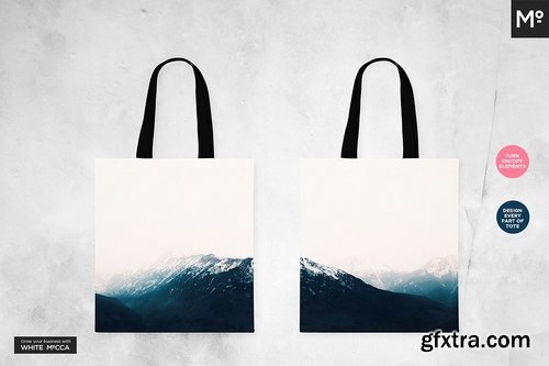 CM - Canvas Tote Bag Mock-ups Set 2157127