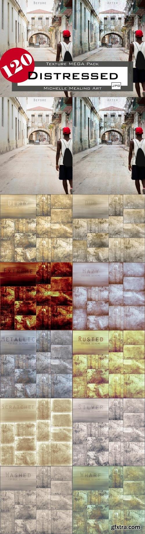 CM - Distressed: 120 Texture MEGA Pack 2058604