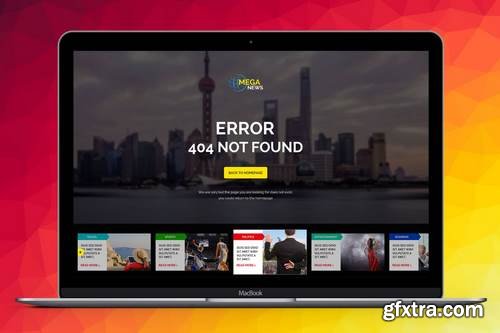 404 Error Page Template